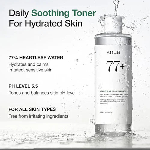 Anua Heartleaf 77% Soothing Toner |